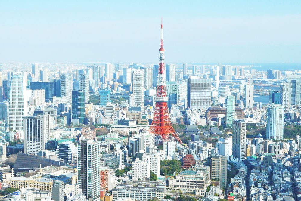東京タワーのある景色