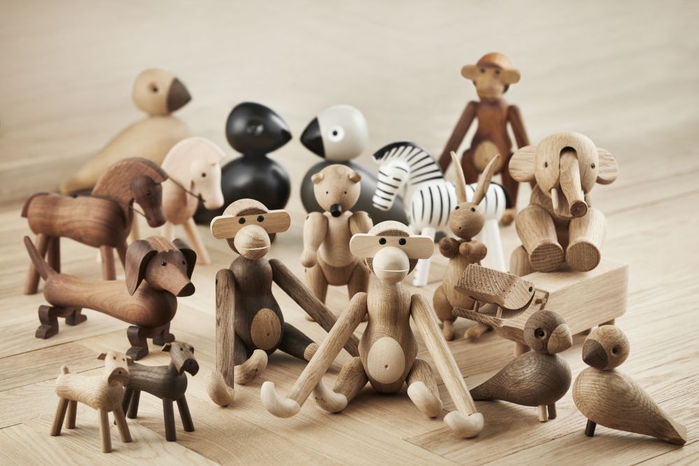 カイボイスンの木製玩具